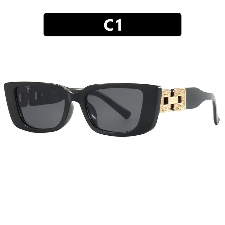 Women's trendy oversized sunglasses with unique leopard print Stornfield