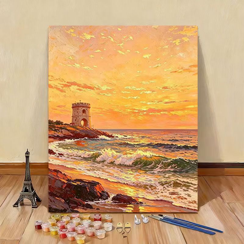 DIY Ocean Wave Landscape Painting Kit Stornfield