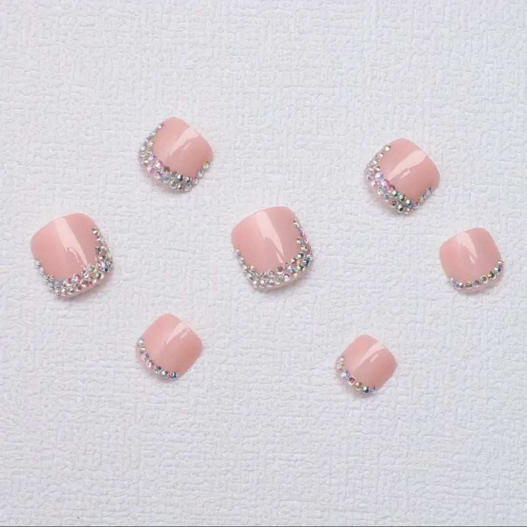 Nail art set with sparkling rhinestone decorations Stornfield