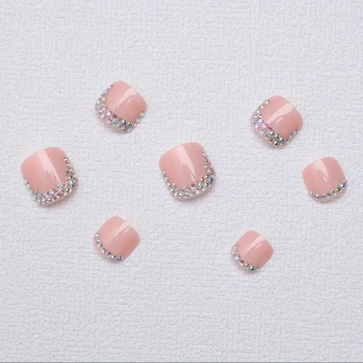 Nail art set with sparkling rhinestone decorations Stornfield