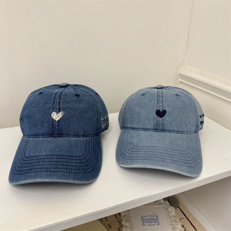 Women's Casual Embroidered Denim Baseball Cap Stornfield