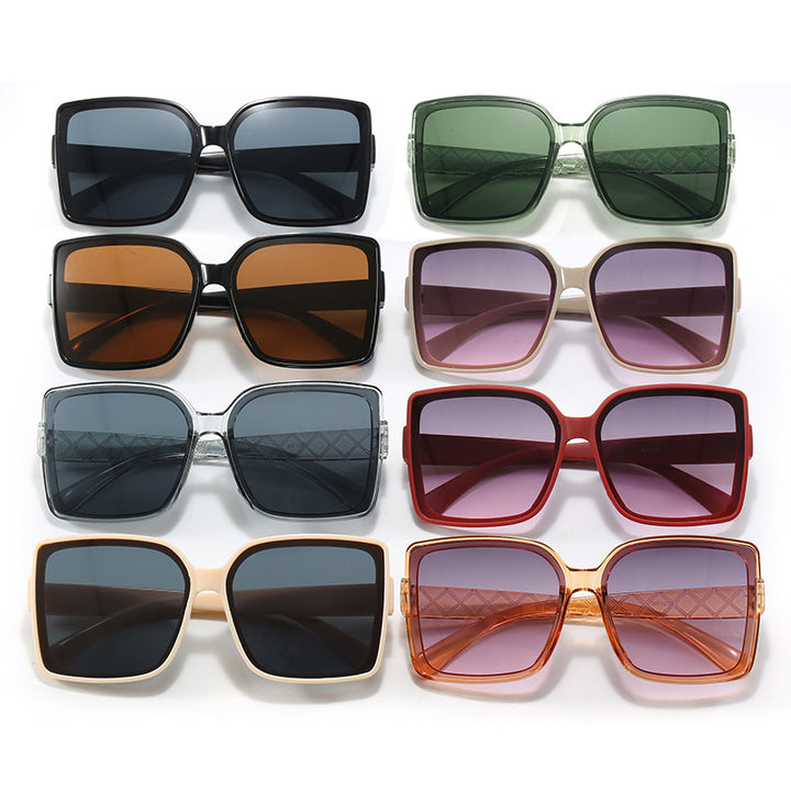 Women's fashionable square sunglasses with elegant frame Stornfield