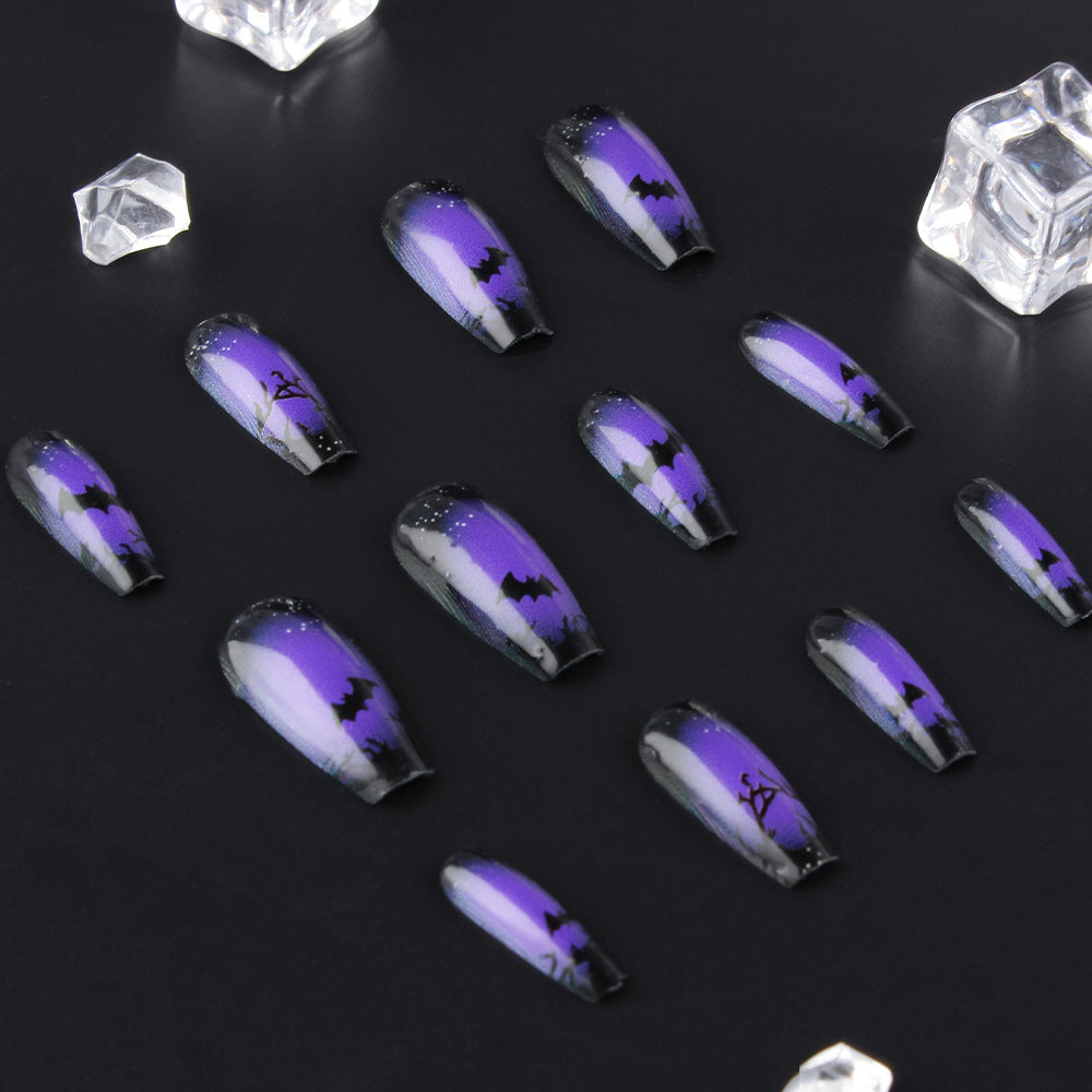 Halloween-Themed Artistic Nail Art Set Stornfield