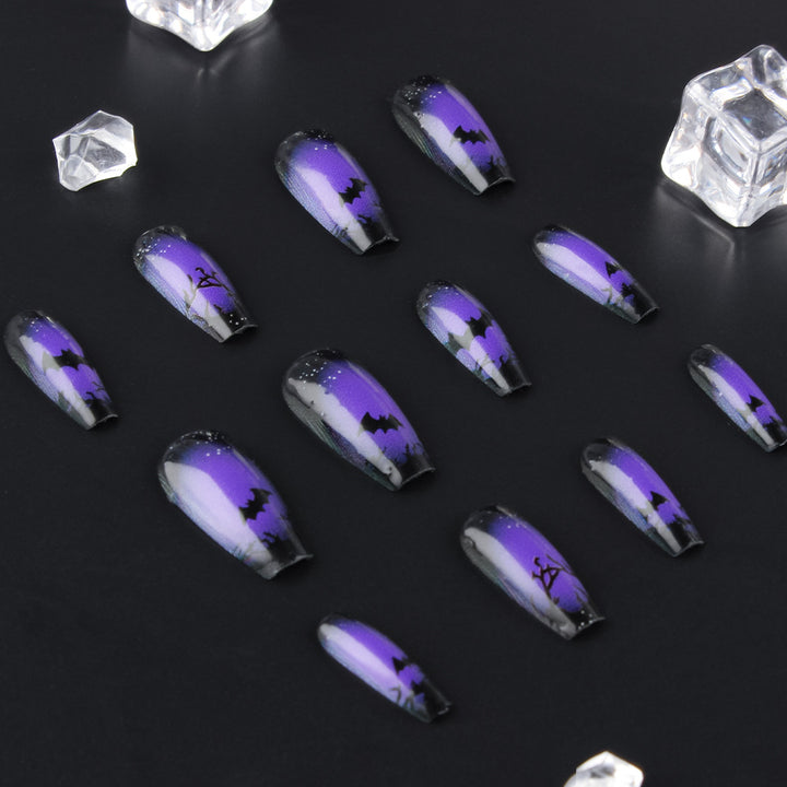 Halloween-Themed Artistic Nail Art Set Stornfield