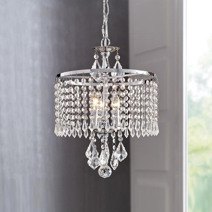 Crystal Droplet Chandelier