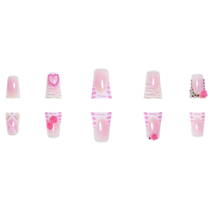 Decorative Floral Nail Art Set Stornfield