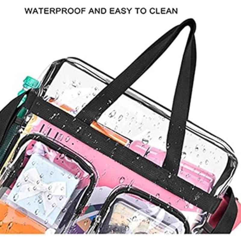 Transparent organizer bag with practical compartments Stornfield