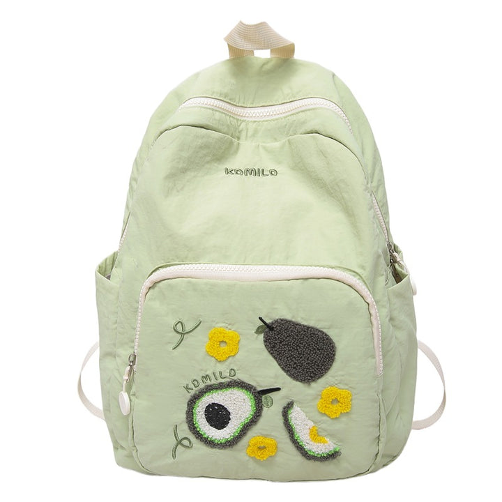 Casual Embroidered School Backpack Stornfield