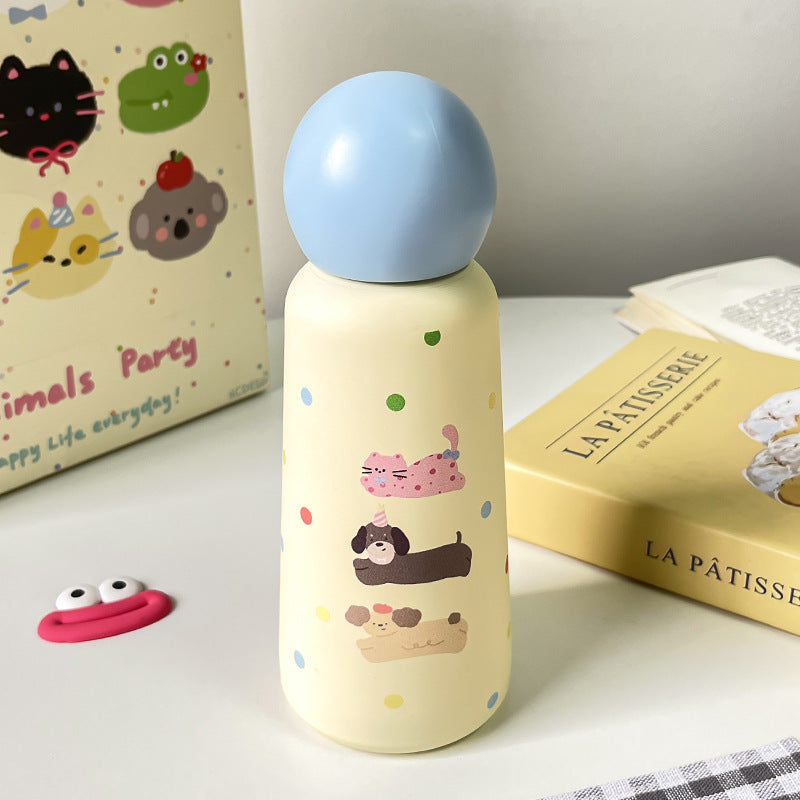 Ladies Insulated Drinking Bottle with Fun Animal Design and Ergonomic Design Stornfield