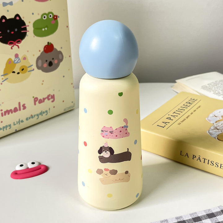 Ladies Insulated Drinking Bottle with Fun Animal Design and Ergonomic Design Stornfield