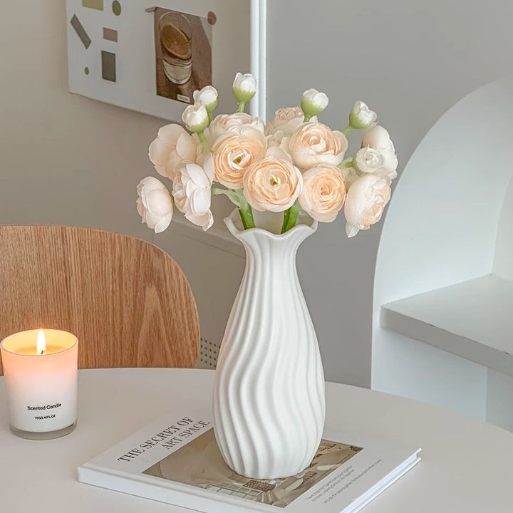Lifelike Pink Rose Bouquet