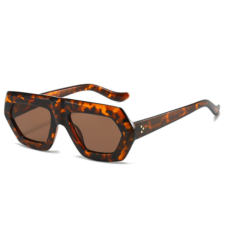 Women's fashionable optical glasses in extravagant hexagon design Stornfield