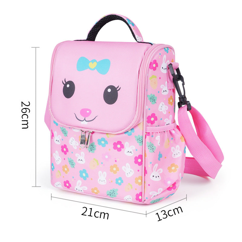 Cute Panda Print Insulated Lunch Bag