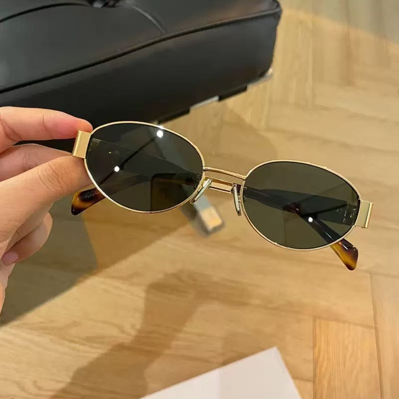 Elegant Modish Oval Frame Sunglasses Stornfield