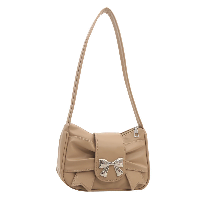 Elegant Bow Accent Shoulder Bag Stornfield