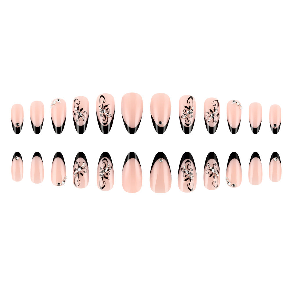 Elegant Sculpted Stiletto Press-On Nails Stornfield