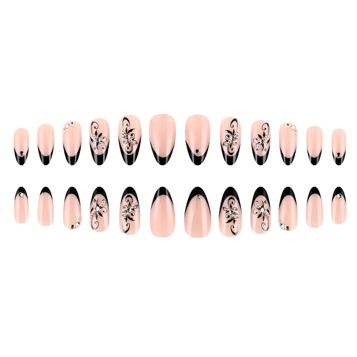 Elegant Sculpted Stiletto Press-On Nails Stornfield