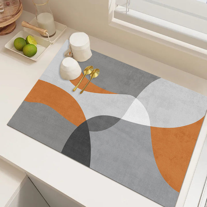Playful Textured Kitchen Mat Stornfield