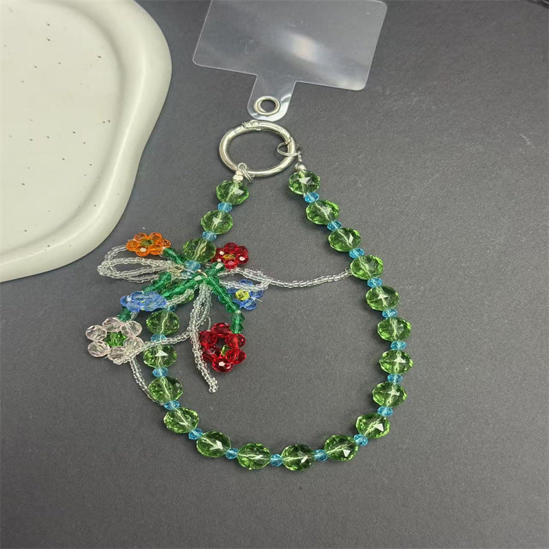 Decorative Beaded Charm Keychain Stornfield 1790135941