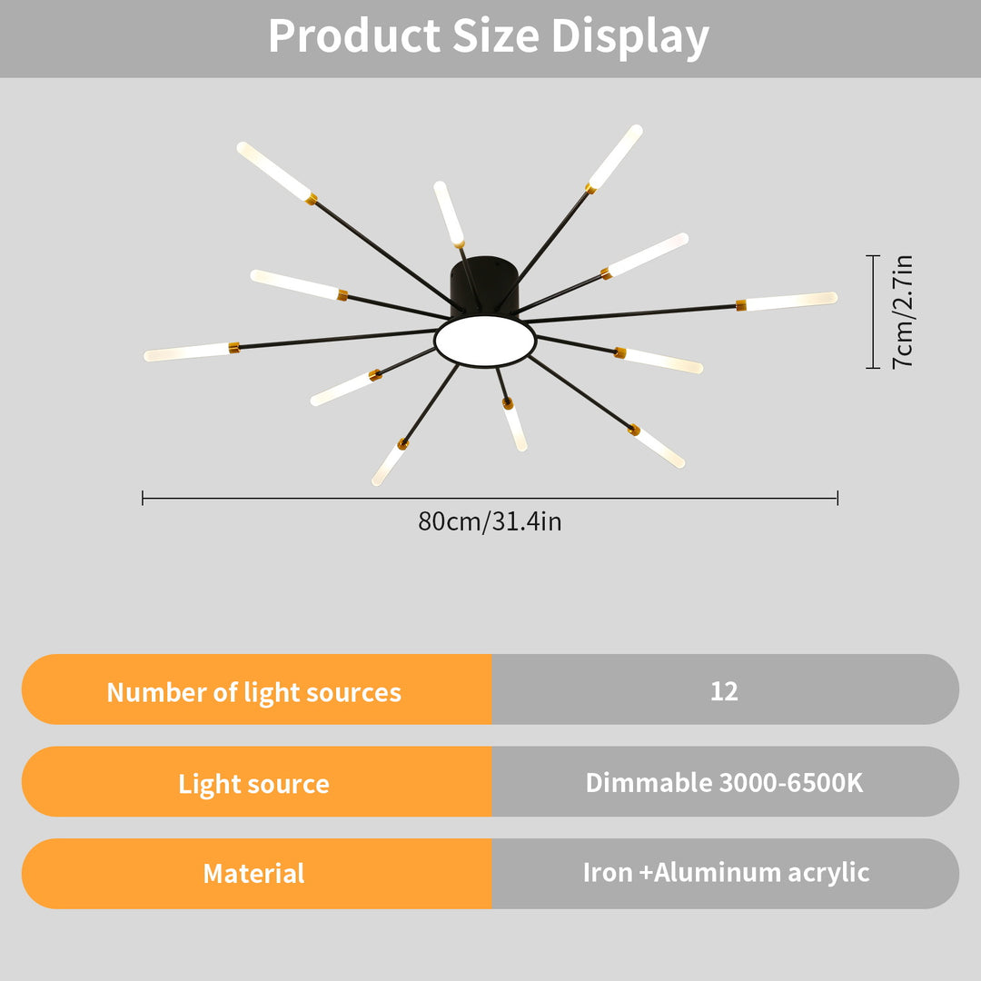 Modern Minimalist Chandelier