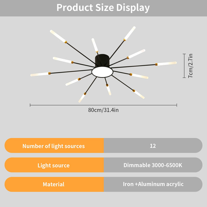 Modern Minimalist Chandelier