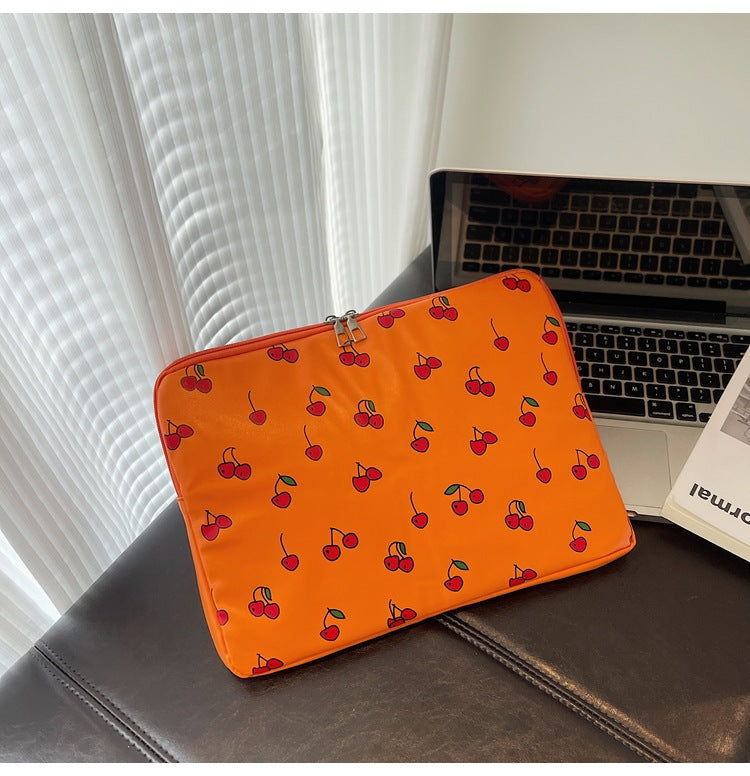 Playful Cherry Print Laptop Sleeve Stornfield