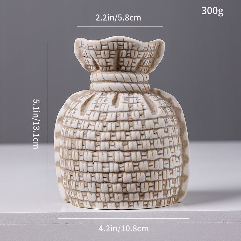 Textured Ceramic Vase
