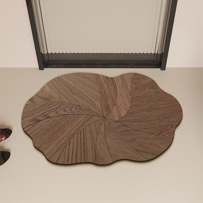 Elegant Leaf-Shaped Table Placemats