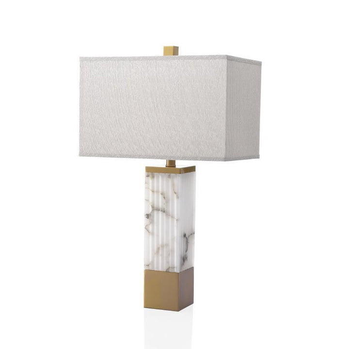Elegant Marble Accent Table Lamp