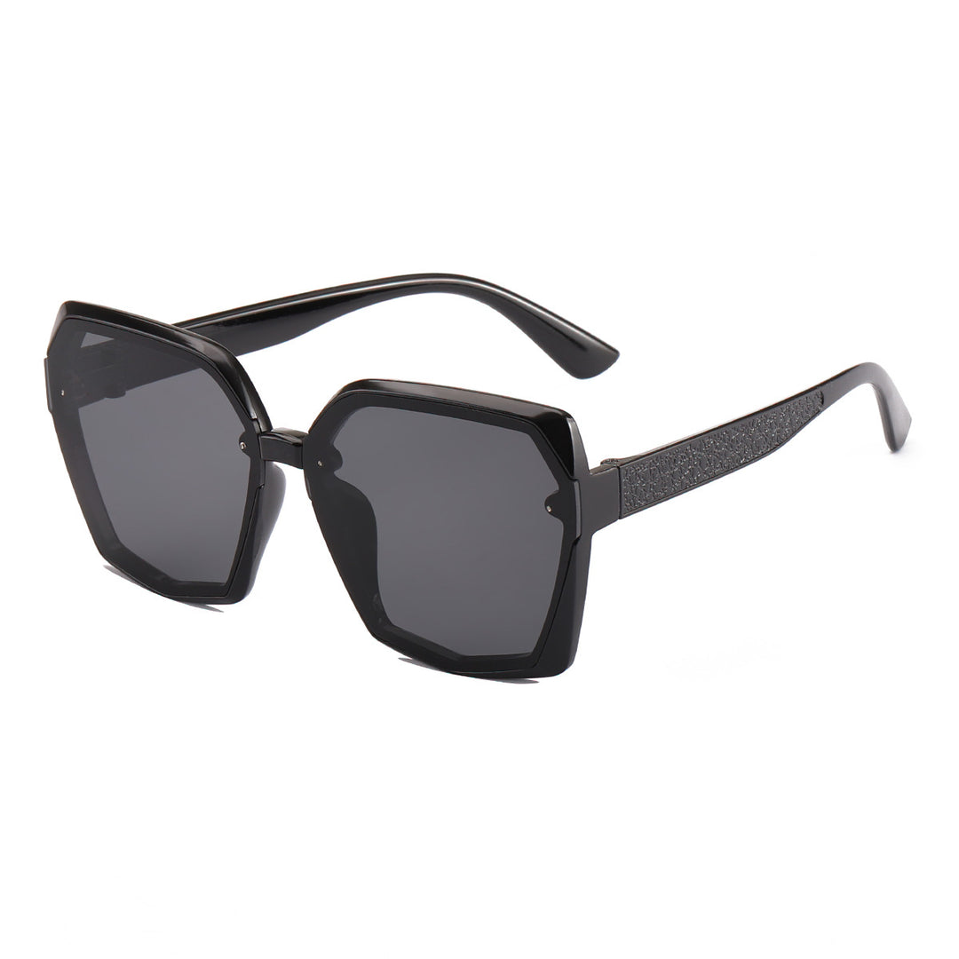 Women's fashionable sunglasses with eye-catching polygon frame Stornfield