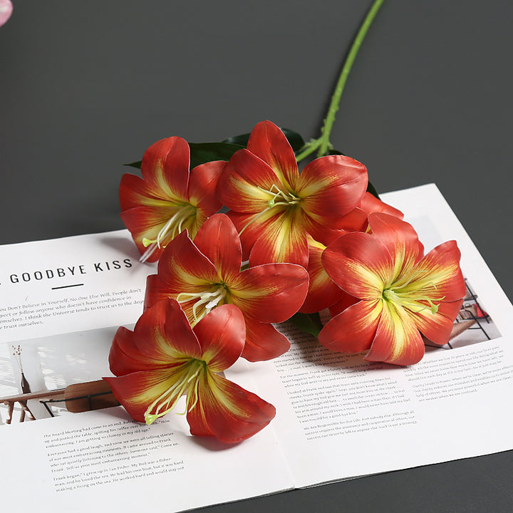 Realistic Silk Flower Stem Arrangement