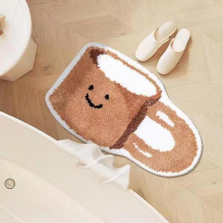 Cat-shaped Decorative Floor Mat