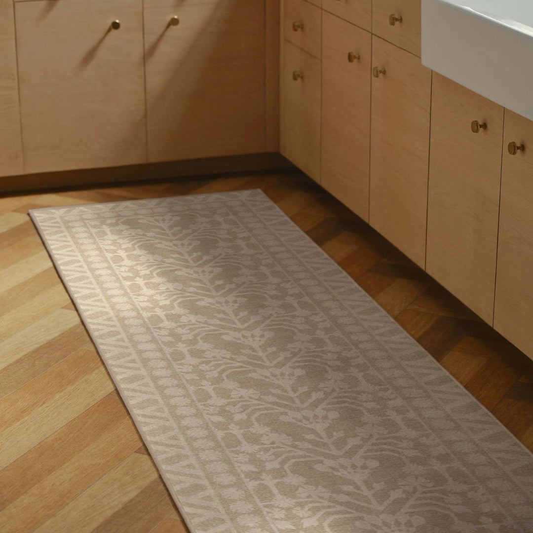 Contemporary Geometric Kitchen Runner