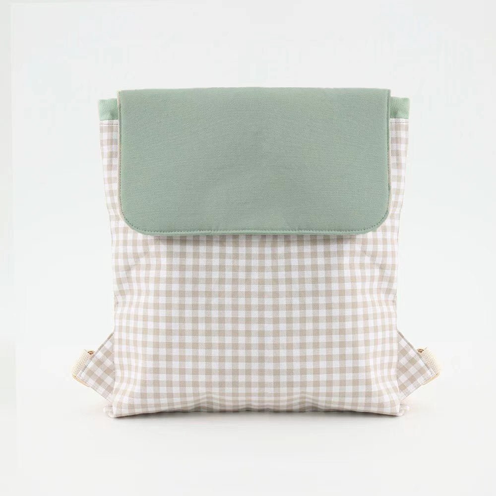 Checked pattern backpack Stornfield