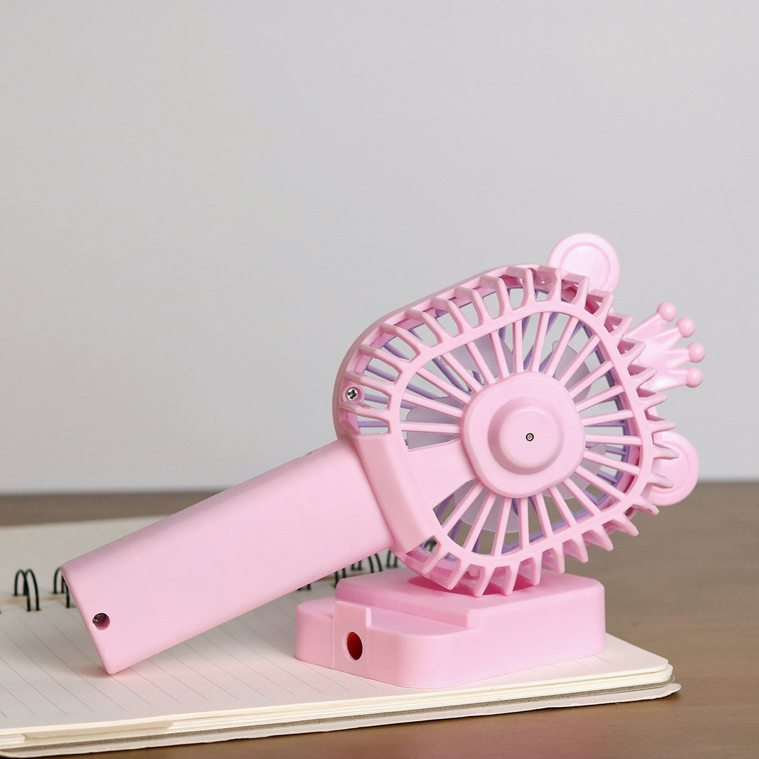 Unisex Portable Hand Fan with Cute Animal Design Stornfield