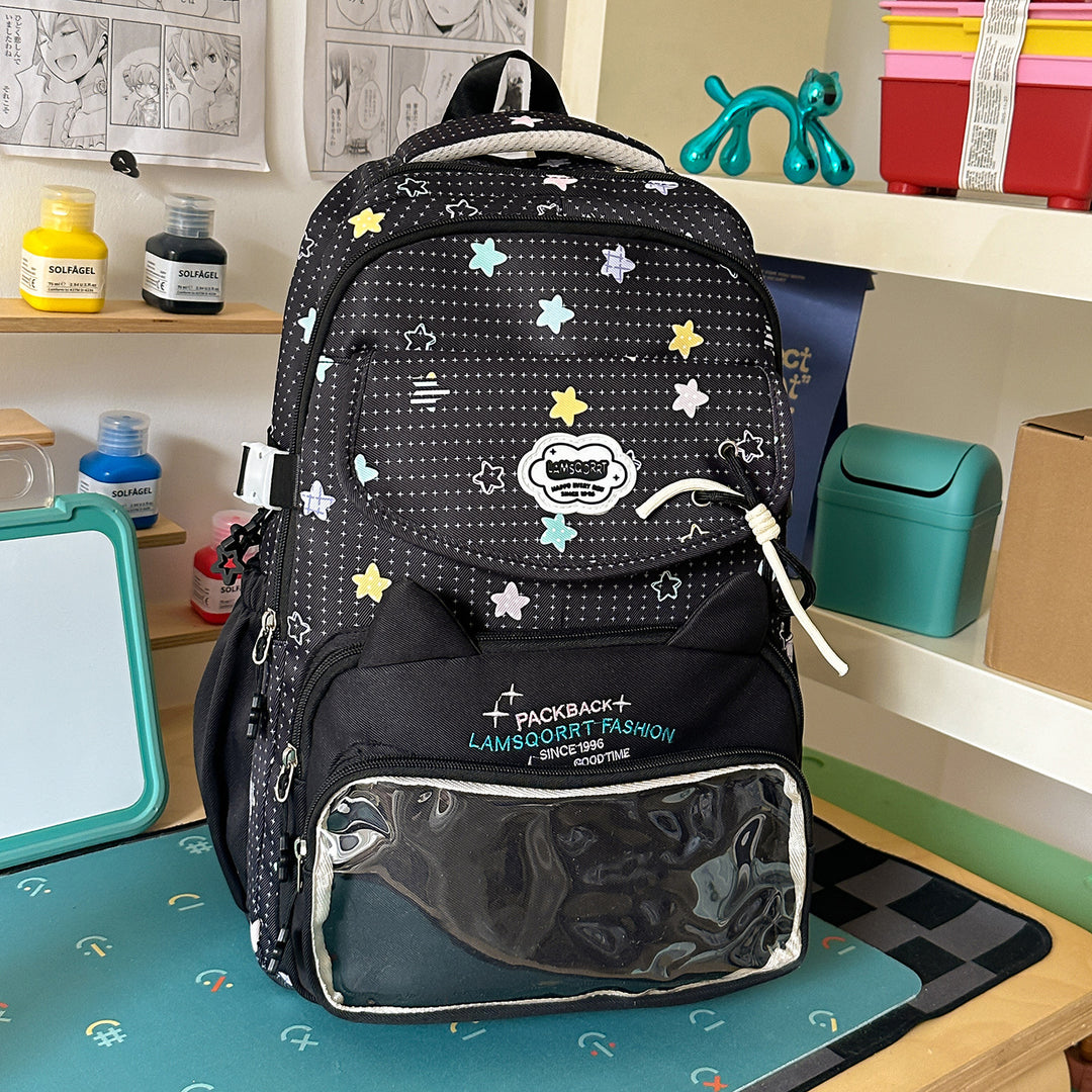 Fun-Printed Canvas Backpack Stornfield