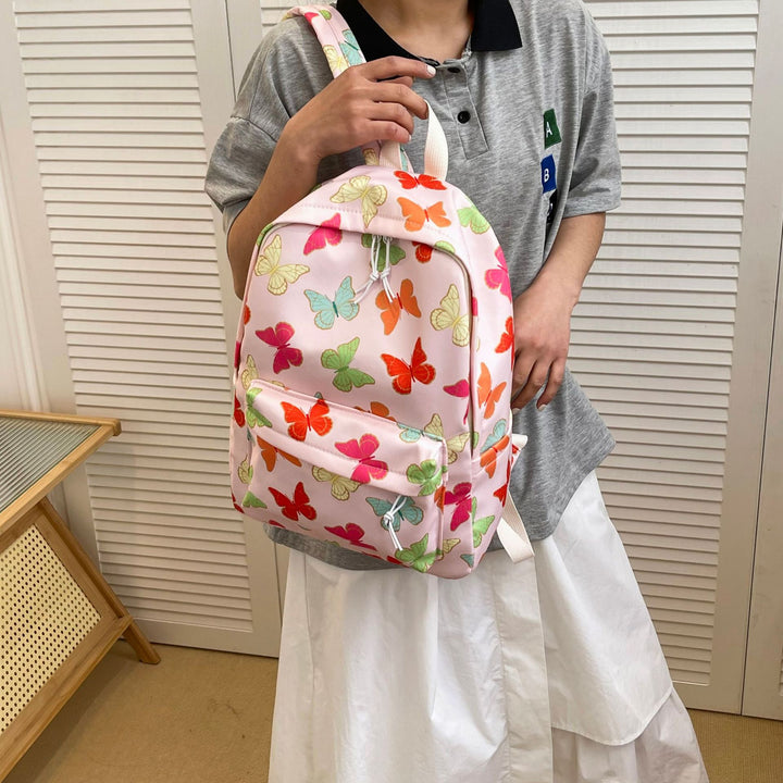 Vibrant Butterfly Patterned Backpack Stornfield