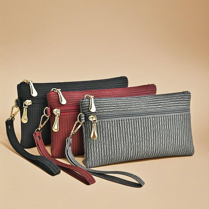 Elegant Clutch With Practical Wrist Strap Stornfield
