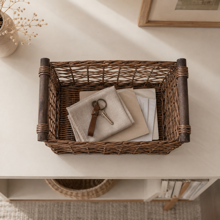 Home Storage Woven Basket Stornfield