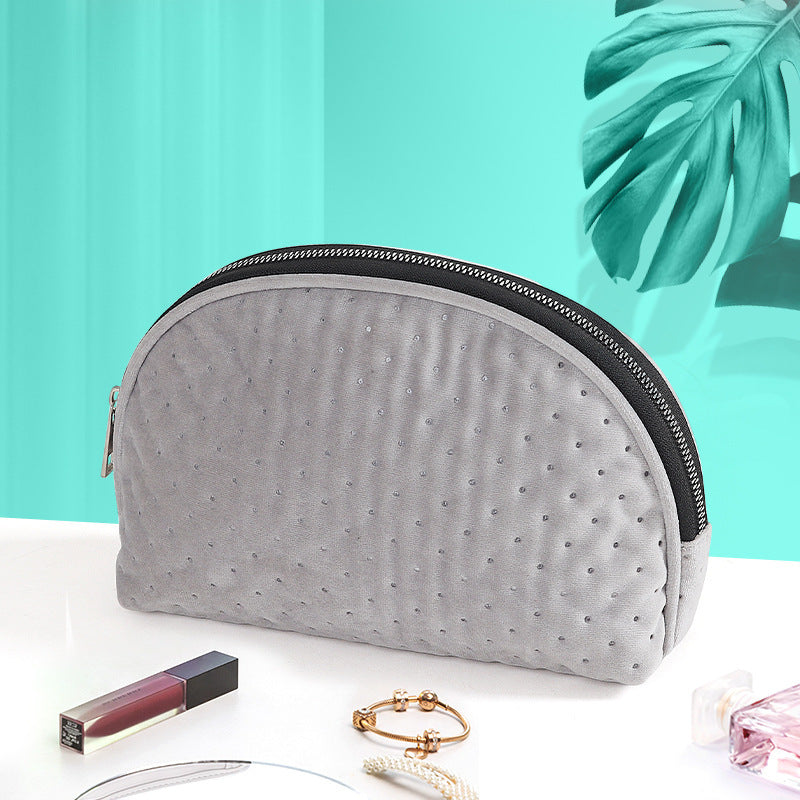 Elegant Velvet Makeup Pouch