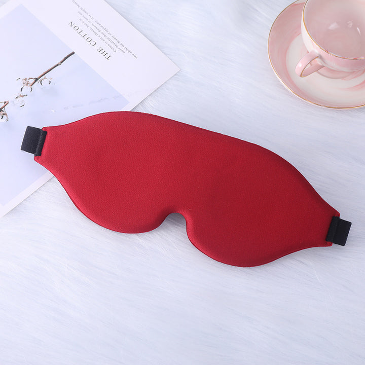 Unisex nan ergonomic 3D sleep mask with contoured eye cavities and adjustable comfort band Stornfield