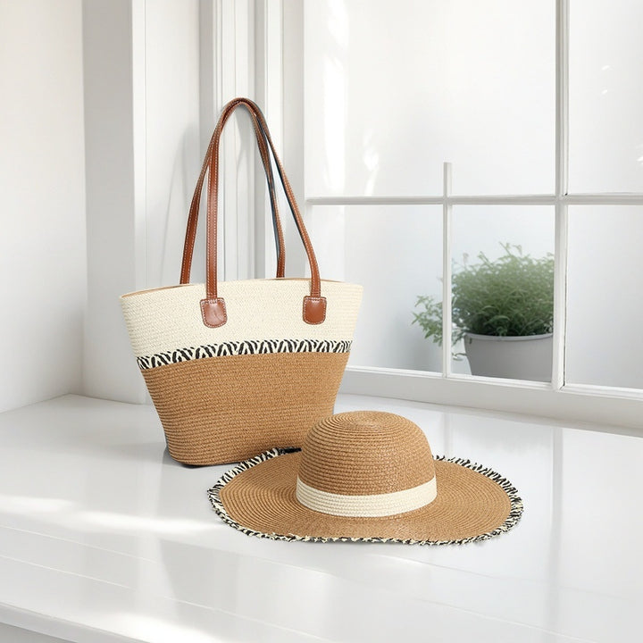 Beach bag and sun hat Stornfield