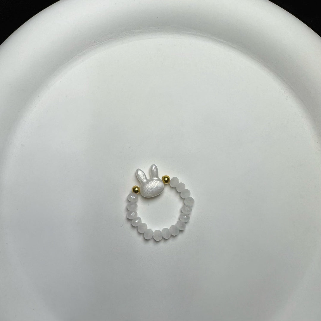 Cute Rabbit Charm Beaded Bracelet Stornfield