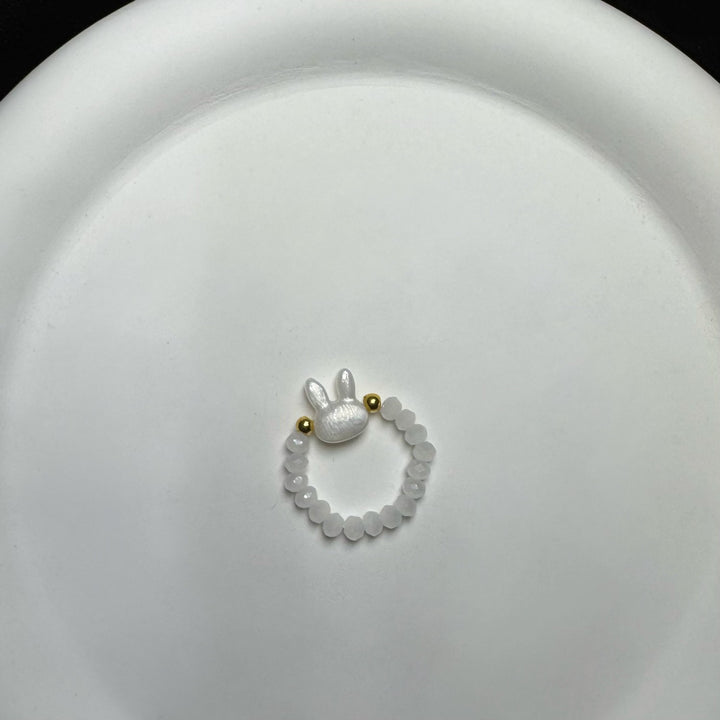 Cute Rabbit Charm Beaded Bracelet Stornfield