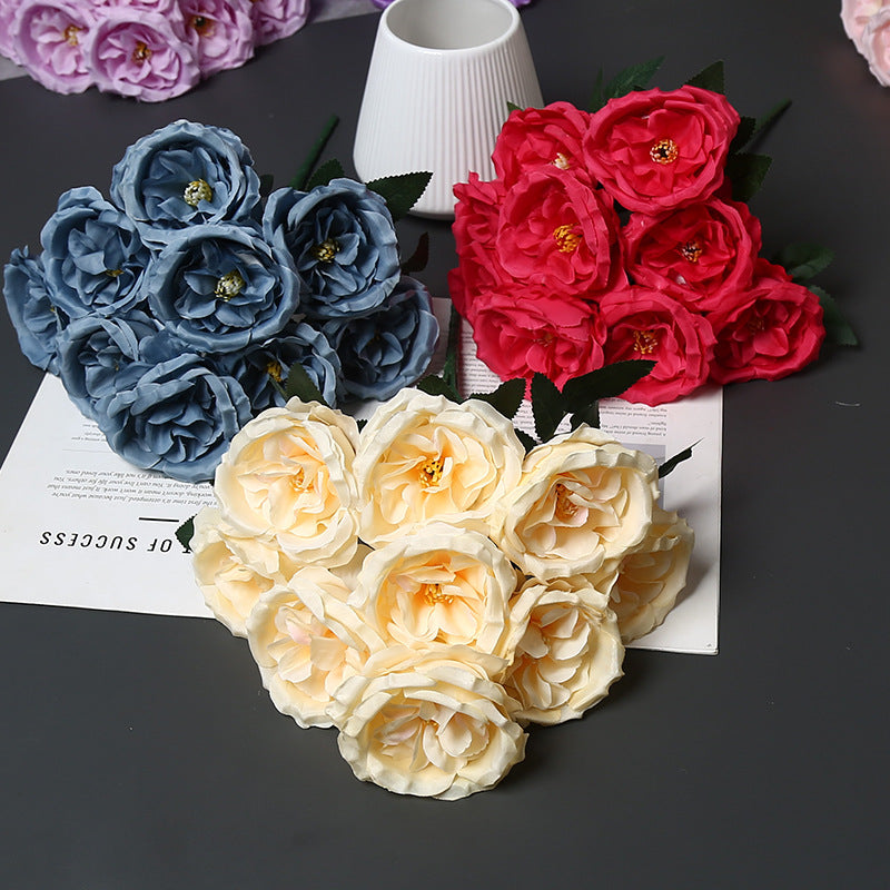 Decorative Artificial Flower Bouquet for Home Display