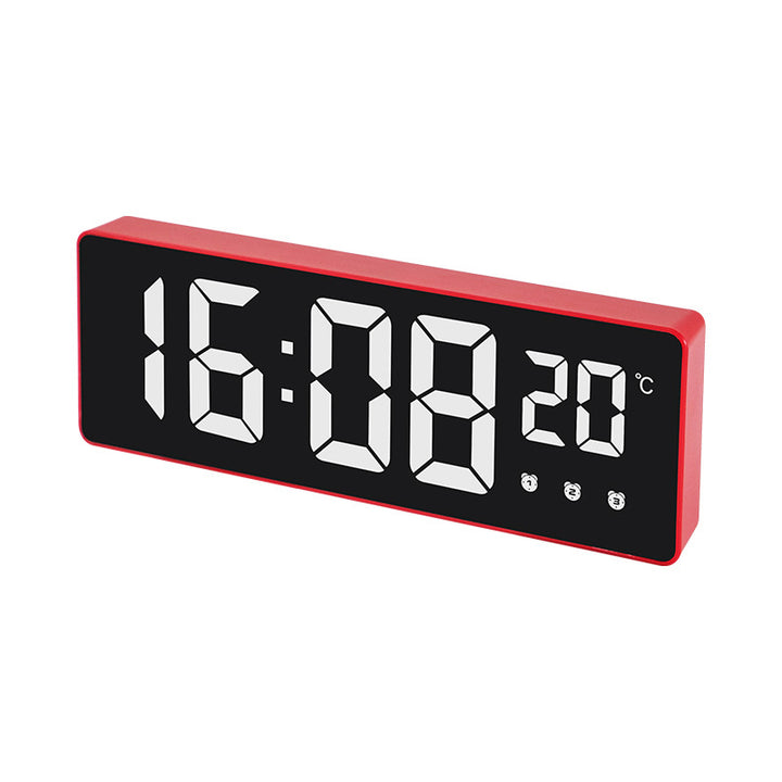 Digital table alarm clock with temperature display and LED display Stornfield