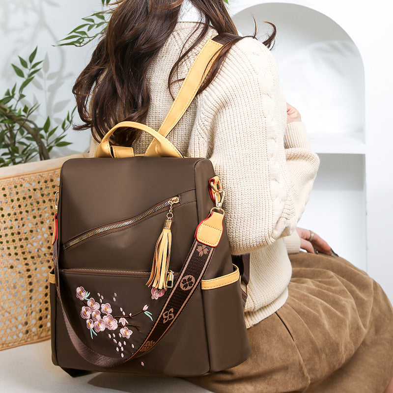 Stylish Embroidered Backpack Stornfield