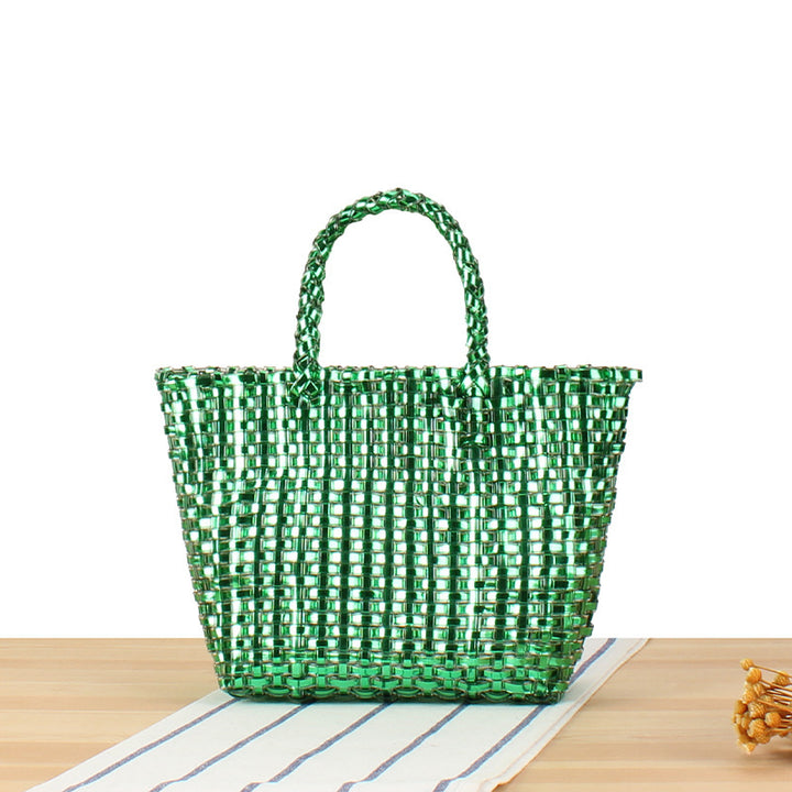 Refined wicker tote bag Stornfield