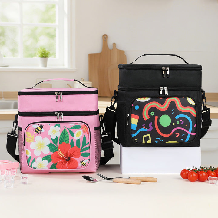 Insulated Floral Lunch Cooler Bag Stornfield