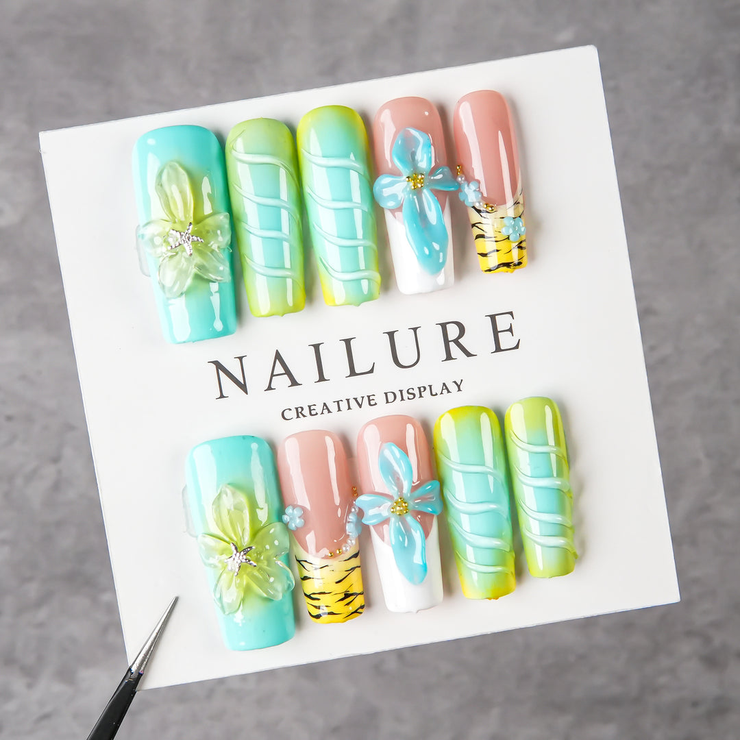 Artistic Press-On Nail Collection